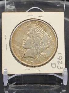 1923-D U.S. Mint Peace Silver Dollar