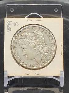 1899-S U.S. Mint Morgan Silver Dollar
