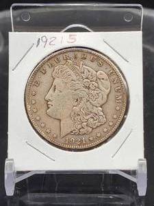 1921-S U.S. Mint Morgan Silver Dollar