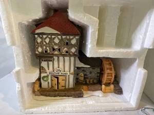 lot 150 image: Department 56 Chadbury Station and Blythe Pond Mill