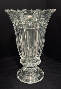 lot 47 image: Three Gorgeous Crystal Vases by Block