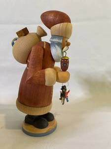 lot 168 image: Vintage Wooden Santa