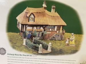 lot 174 image: Department 56 Alderburgh Music Box Shop with Original Box