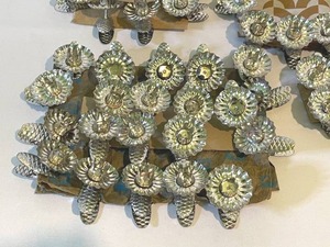 lot 200 image: Vintage Metal Clip On Candle Holders