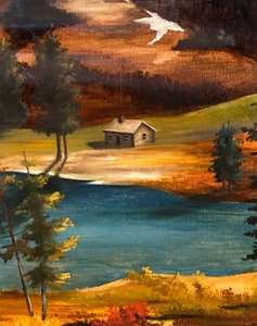 lot 88 image: Scenic Original Painting by P.C. Kimball