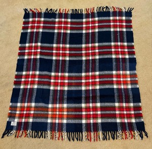 lot 201 image: Fantastic Vintage Faribo Blanket