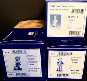 lot 241 image: Amazing Vintage Boxed Hummels Including Christmas Morning