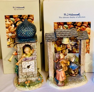 lot 67 image: Beautiful Vintage Boxed Hummels Including Call to Worship (1988)
