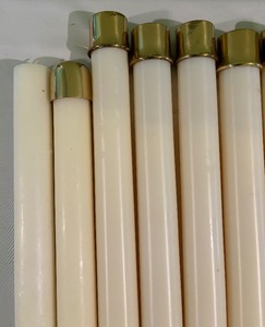 lot 320 image: Church Ceremonial Candles and Candle Holders