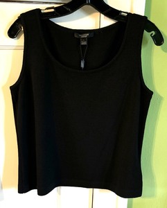 lot 362 image: Three St. John Caviar Knit Tank Tops
