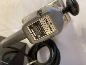 lot 447 image: Craftsman Orbital Sander in Metal Case