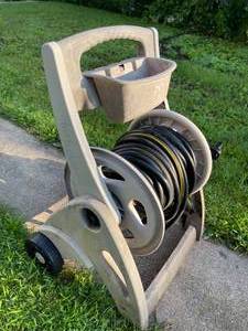 lot 458 image: Hose Mobile Hose Reel with Garden Hose