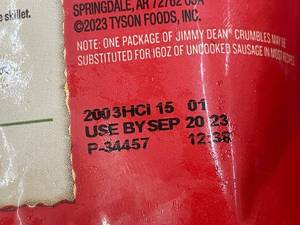 lot 18 image: I - Jimmy Dean Fully Cooked Turkey Sausage Crumbles - 6 Pack