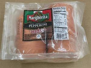 lot 33 image: H - Margherita Sliced Sandwich Style Pepperoni 32 oz