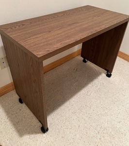 lot 75 image: BEVIS Custom Furniture Desk