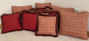 lot 76 image: Custom Designer Pillows 3 Styles - QTY 12