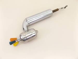 lot 12 image: Vintage 1950s Counter Top Soda Fountain Carbonic 3 Flavor Dispenser