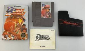lot 9 image: 1987 NES DOUBLE DRIBBLE Game In Original Box