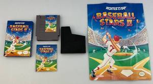 lot 14 image: 1992 NES BASEBALL STARS II Game In Original Box