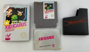 lot 15 image: 1987  NES KID ICARUS Game In Original Box (5 Screw Back)