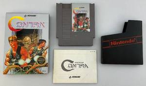 lot 16 image: 1987 NES CONTRA Game In Original Box