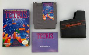 lot 22 image: 1989 NES TETRIS Game In Original Box