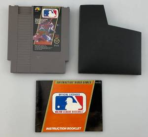 lot 29 image: 1988 NES Major League Baseball Game In Original Box