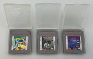 lot 39 image: Three Vintage Game Boy Games Including TETRIS And More