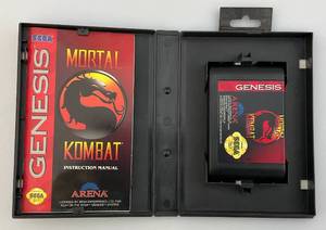 lot 41 image: 1992 SEGA GENESIS MORTAL KOMBAT