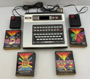 lot 44 image: Vintage Odyssey 2 Game System With Misc. Games