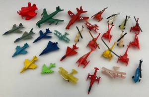 lot 61 image: Misc. Vintage Plastic Helicopters