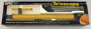 lot 81 image: Vintage SRC Brand Telescope With Metal Stand In Original Box