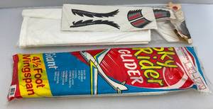 lot 82 image: Two Vintage Giant Styrofoam Airplanes In Original Packaging (VERY COOL)