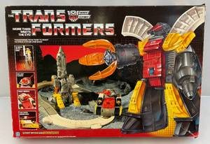 lot 96 image: 1985 Transformers G1 Omega Supreme Defense Base (COMPLETE) In Original Box