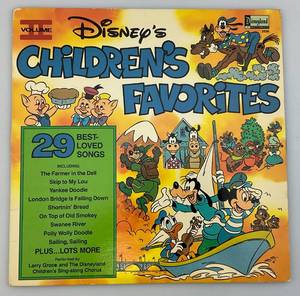 lot 104 image: 1979 Disneyland Records Childrens Favorites Volume II  Album In Original Sleeve