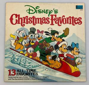 lot 106 image: 1979 Disneyland Records Christmas Favorites Album In Original Sleeve