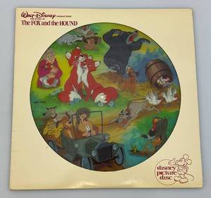 lot 109 image: 1981 Walt Disney THE FOX & THE HOUND Disney Picture Disc In Original Sleeve 