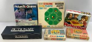 lot 115 image: Misc. Vintage Games Including  Perfection & More