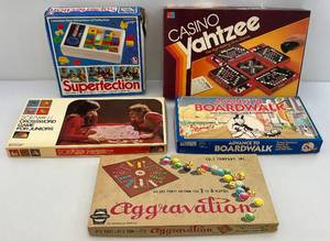 lot 116 image: Misc. Vintage Games Including Casino Yahtzee & More
