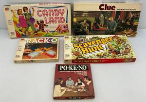 lot 117 image: Misc. Vintage Games Including  Candyland & More