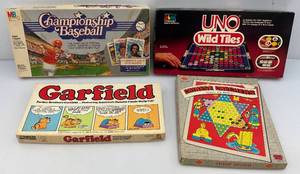 lot 119 image: Misc. Vintage Games Including  Garfield & More
