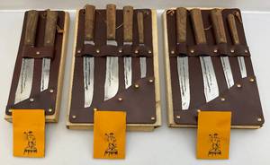lot 124 image: Vintage VITRONIC Knife Sets (NIB)