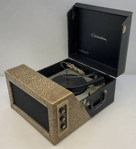 lot 162 image: Vintage Columbia High Fidelity Record Player (WORKS)