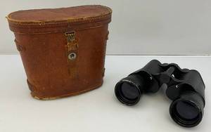 lot 170 image: Vintage Japanese Made 12 x 50 Binoculars With Leather Case
