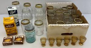 lot 187 image: Misc. Canning Jars