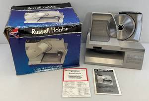 lot 206 image: Russell Hobbs Food Slicer In Original Box