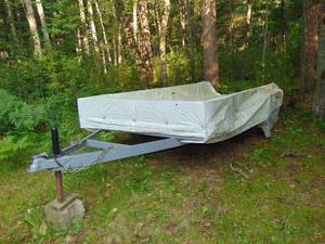 1981 IROX 10,000lb Commercial Trailer