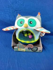 lot 138 image: New B. Baby Roly-Poly Baby Toy - Owl Be Back