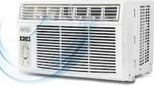 lot 217 image: New BLACKDECKER 10000 BTU Window Air Conditioner With Remote Control