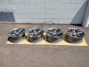 lot 248 image: Brand New Set Of 4 CHEVROLET CAMARO Wheels 2019 2020 2021 2022 2023 2024 ORIGINAL ALLOY WHEEL